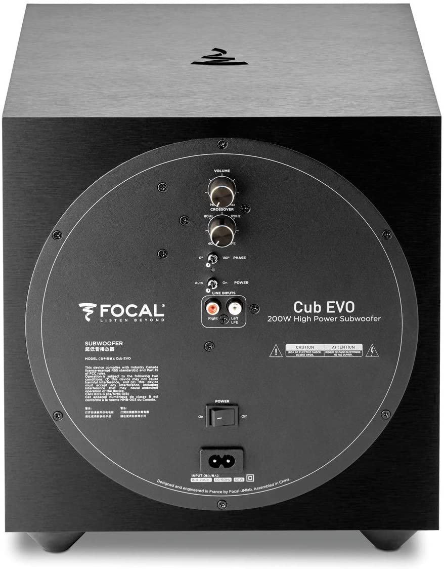 Focal SIB Evo 5.1.2 Home Cinema System (Black) Focal SIB Evo 5.1.2 Home Cinema System (Black)